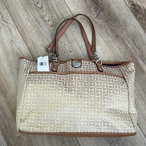 Brand new never used Tommy Hilfiger Monogram Large Tote